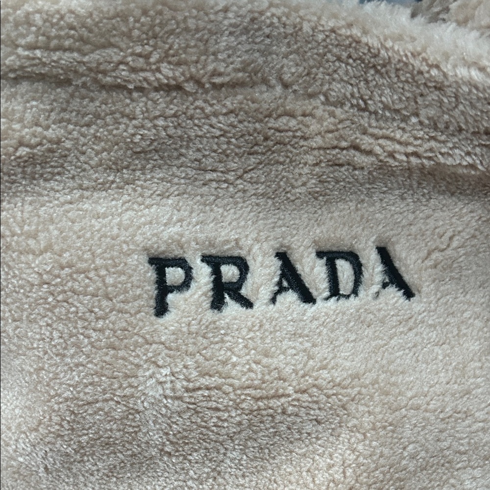Prada Teddy Sherpa Mini Tote Bag - GWP - Picture 2 of 6